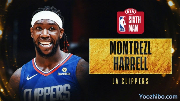NBA最佳第六人<a href=/lanqiuzhiboba/clippers/ target=_blank class=infotextkey>快船</a>前锋哈雷尔当选